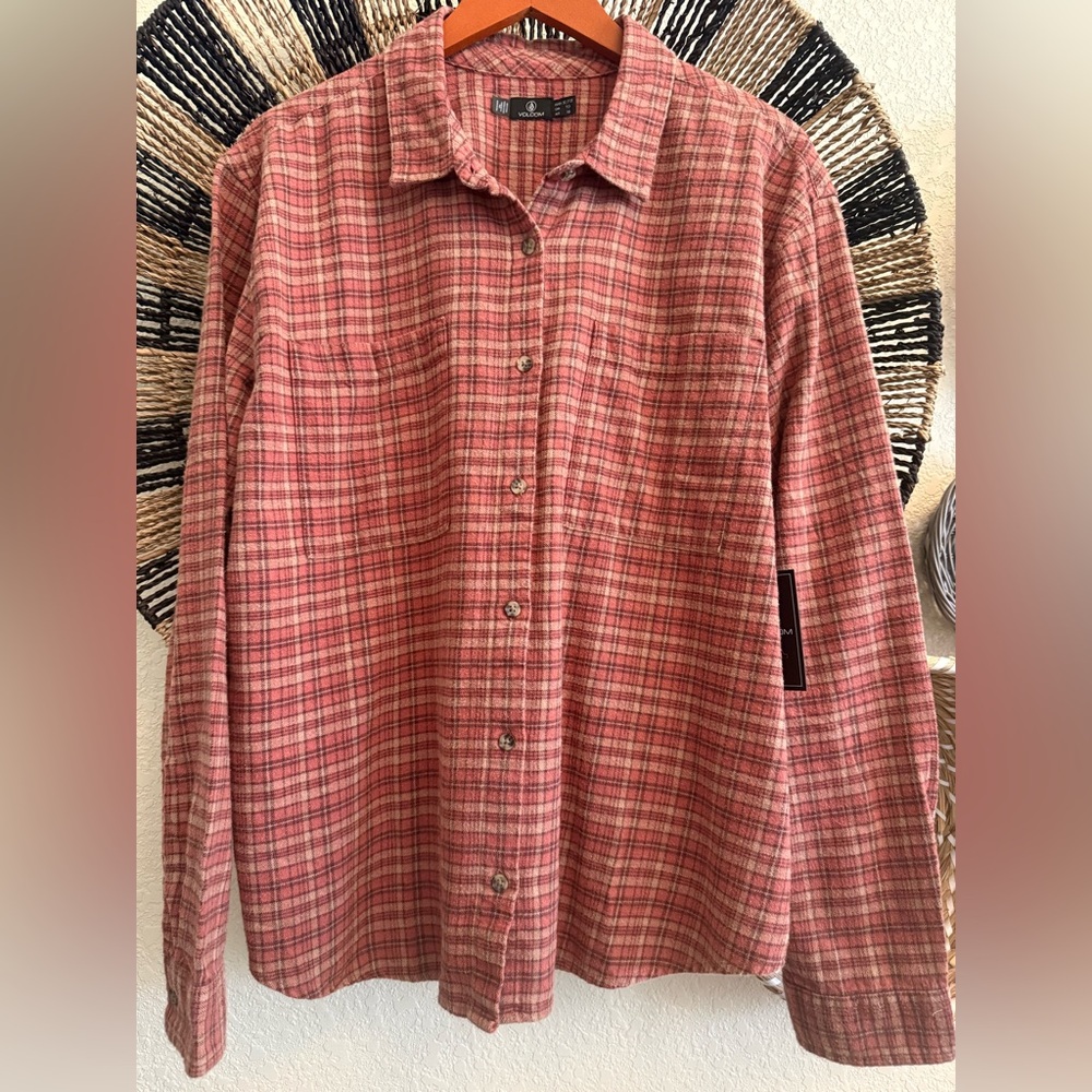 Volcom Flannel NWT